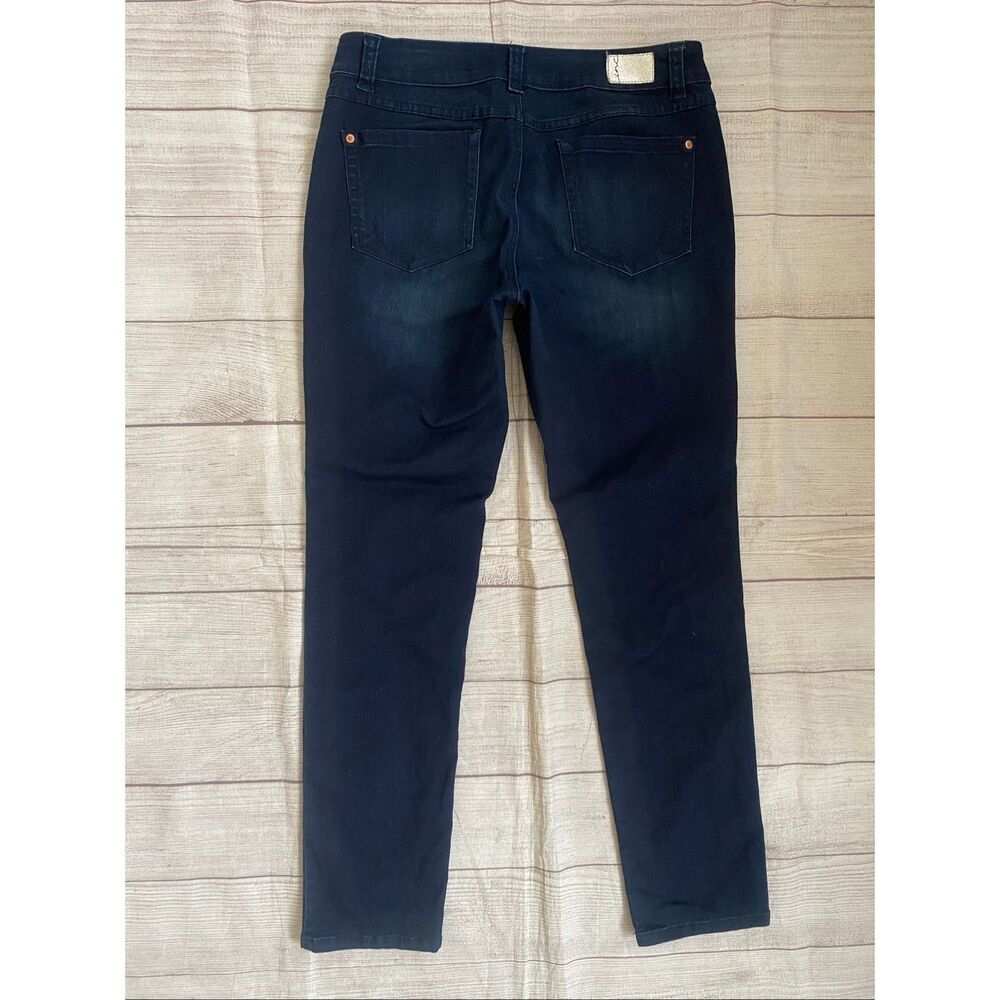 INC International Concepts denim women 14 cotton blend skinny leg reg fit jeans - Picture 7 of 9